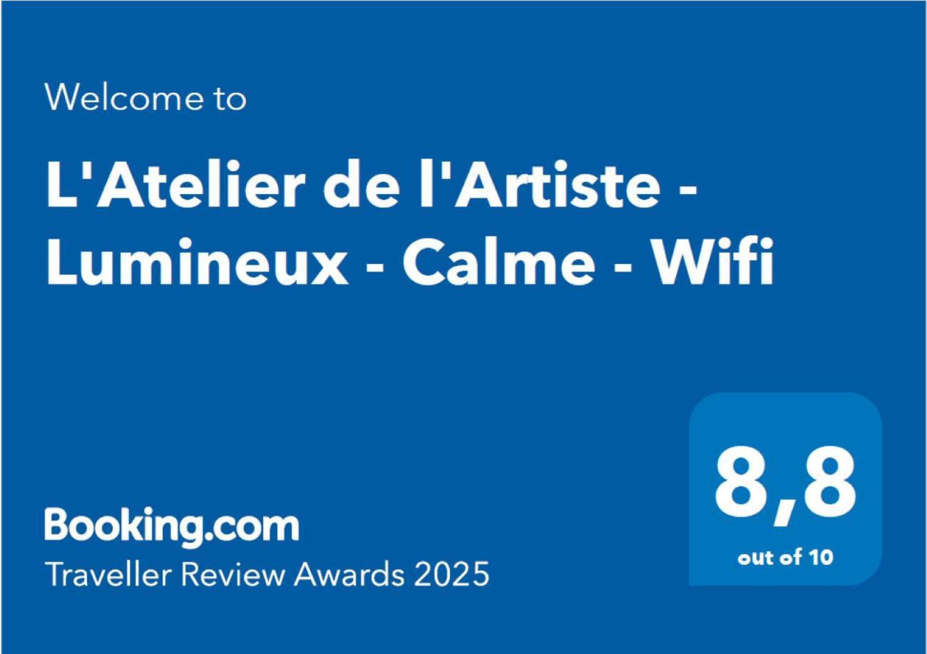 L'Atelier De L'Artiste - Lumineux - Calme - Wifi Apartment ดูเอ ภายนอก รูปภาพ